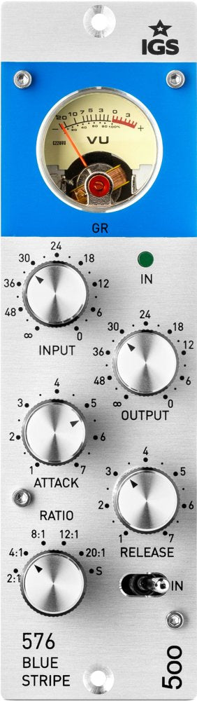 Buy IGS AUDIO 576 Blue Stripe - 500 Series EQs/Compressors