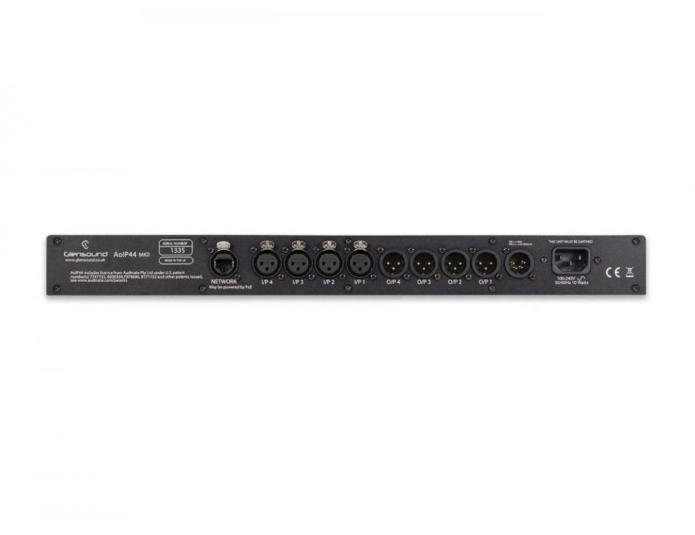 AoIP-44 - 4X4 Dante Interface