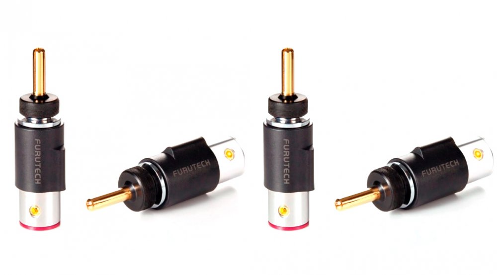 FT-212 (G) Gold Banana plug (set of 4)