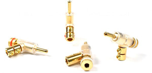 FP-202 (G) Gold Banana plug (set of 4)