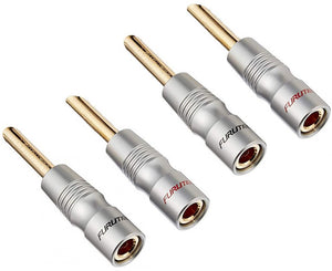 FP-200B (G) Gold Banana plug (set of 4)