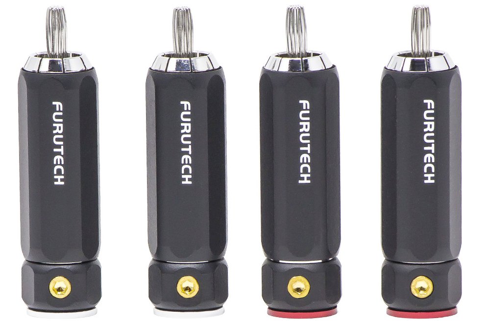 FP-106 (R) Rhodium RCA Connector (set of 4)