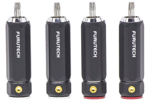 FP-106 (R) Rhodium RCA Connector (set of 4)