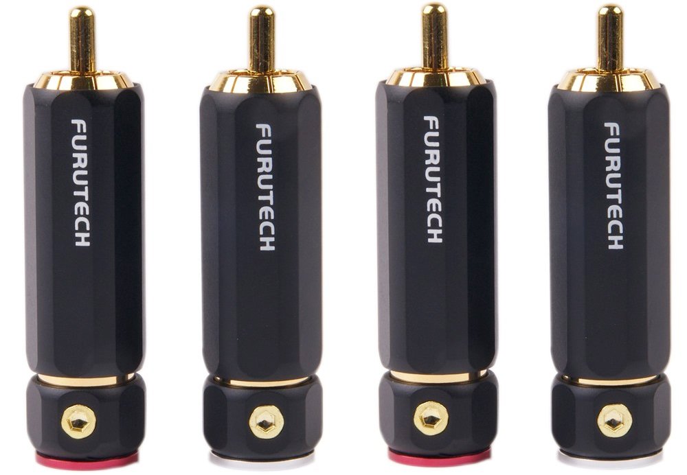 Buy FURUTECH FP-110 (G) Gold RCA Connector (set of 4) - Connectors ...