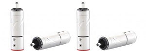 FT-111 (R) Rhodium RCA Connector (set of 4)