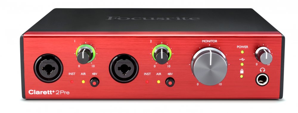 DJ機材 Focusrite Clarett+ 2Pre Clarett+ 2Pre – Studio Economik
