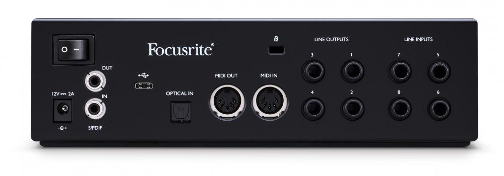 Focusrite Clarett 4Pre オーディオインターフェース Buy FOCUSRITE Clarett+ 4Pre - USB | Canada Authorized dealer