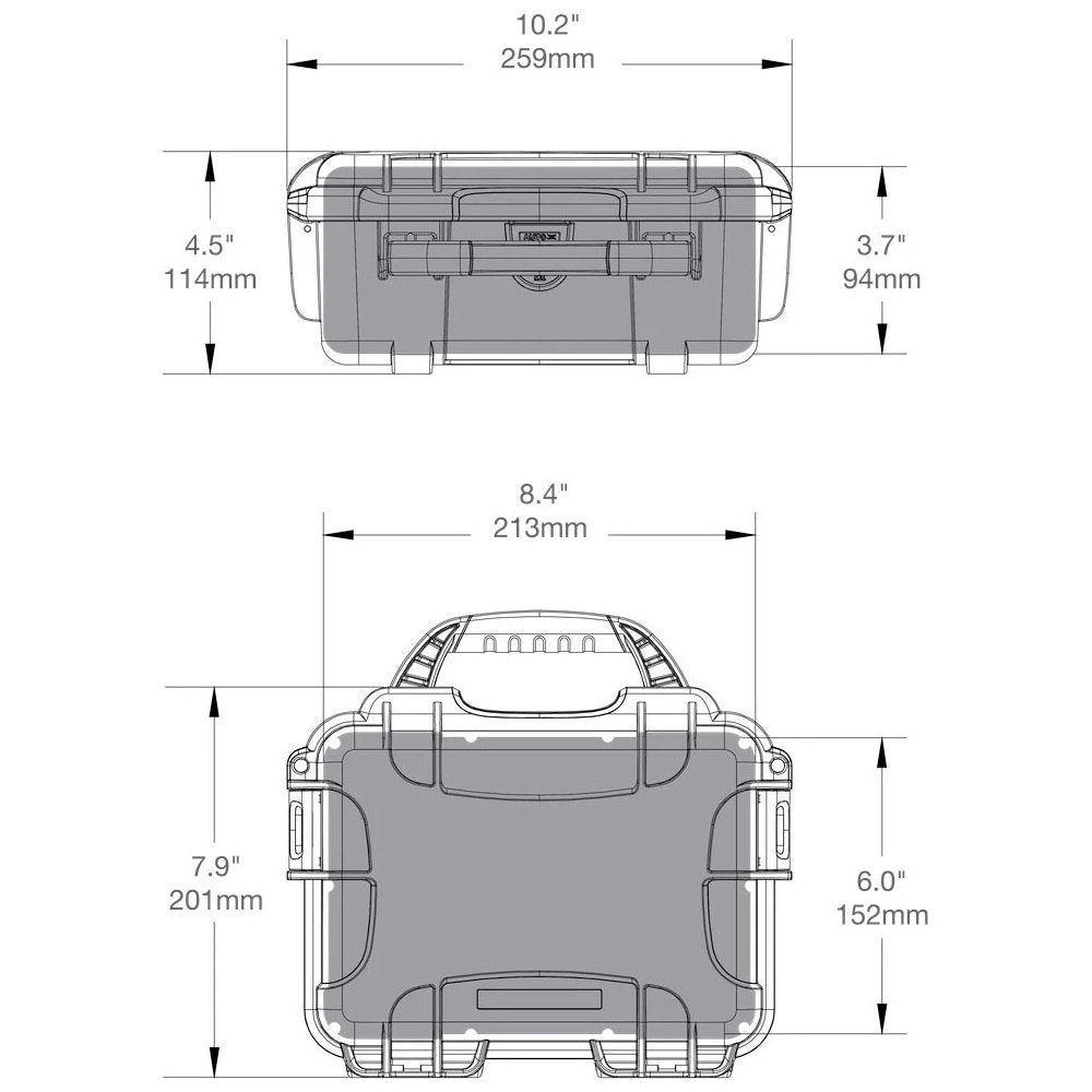 904 Case without Insert (Black)