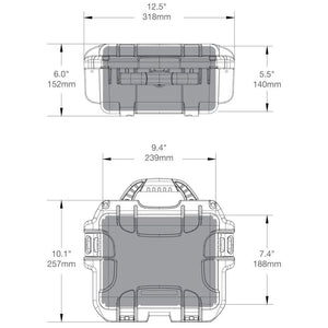 905 Case with Padded Divider (Black)