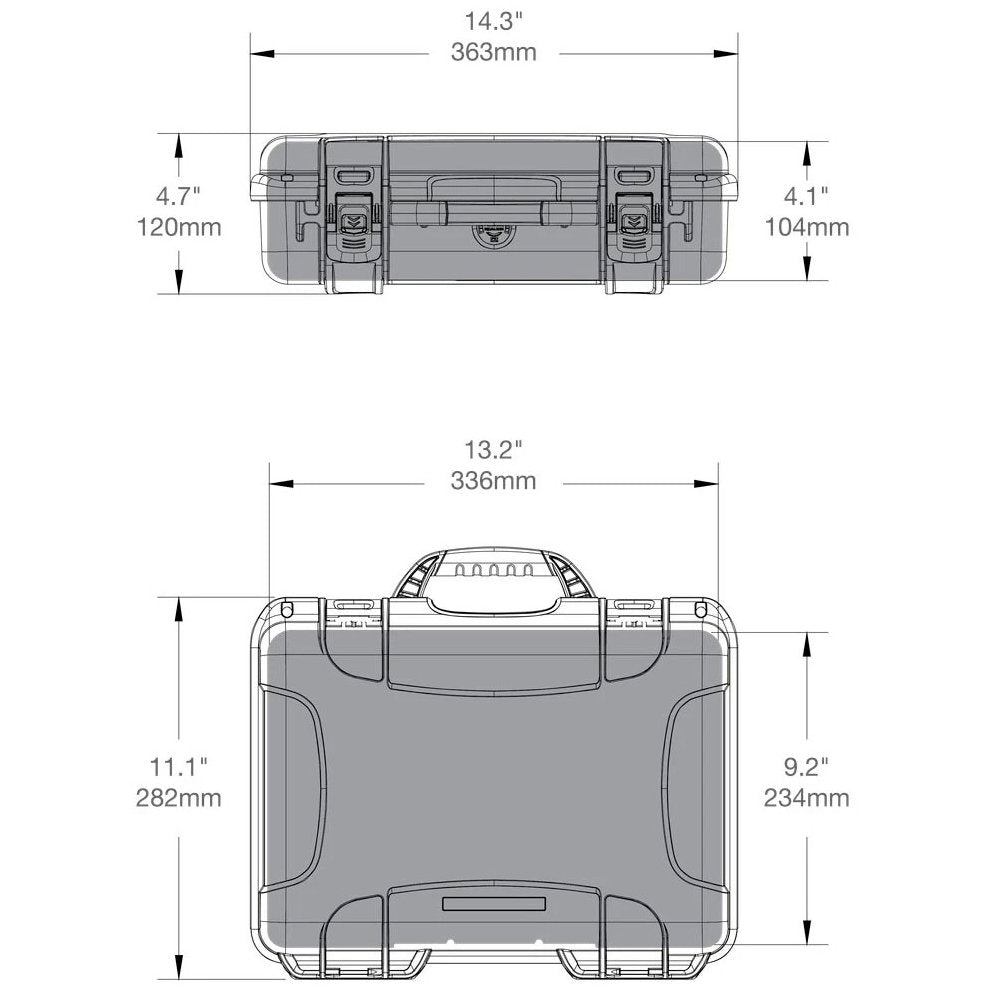 910 Case without Insert (Black)
