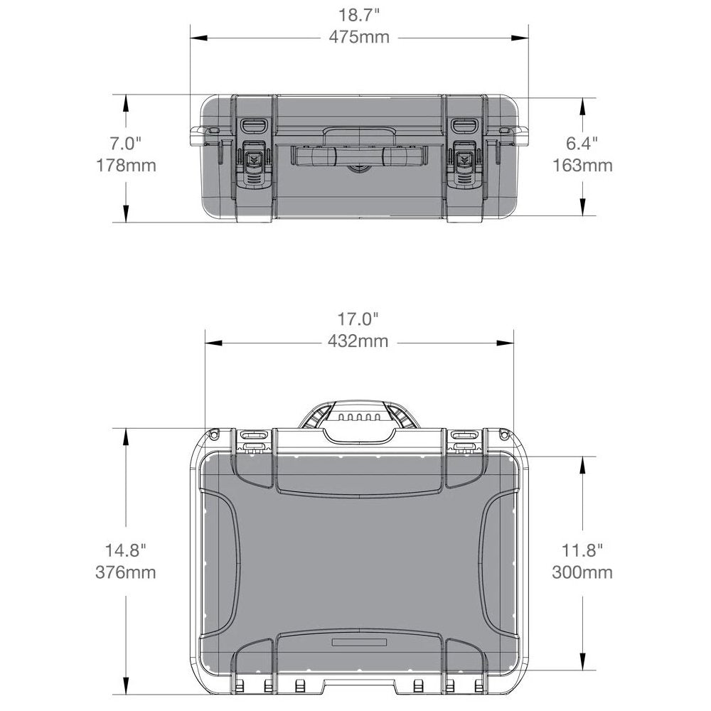 925 Case without Insert (Black)