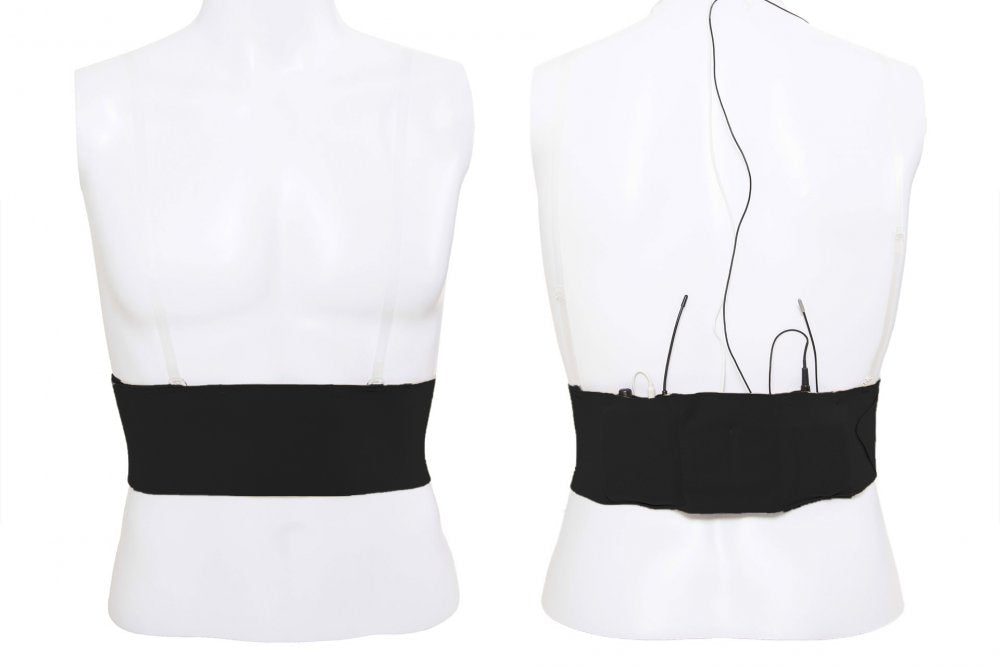 Extreme Waist Double Pouch Strap (Black)