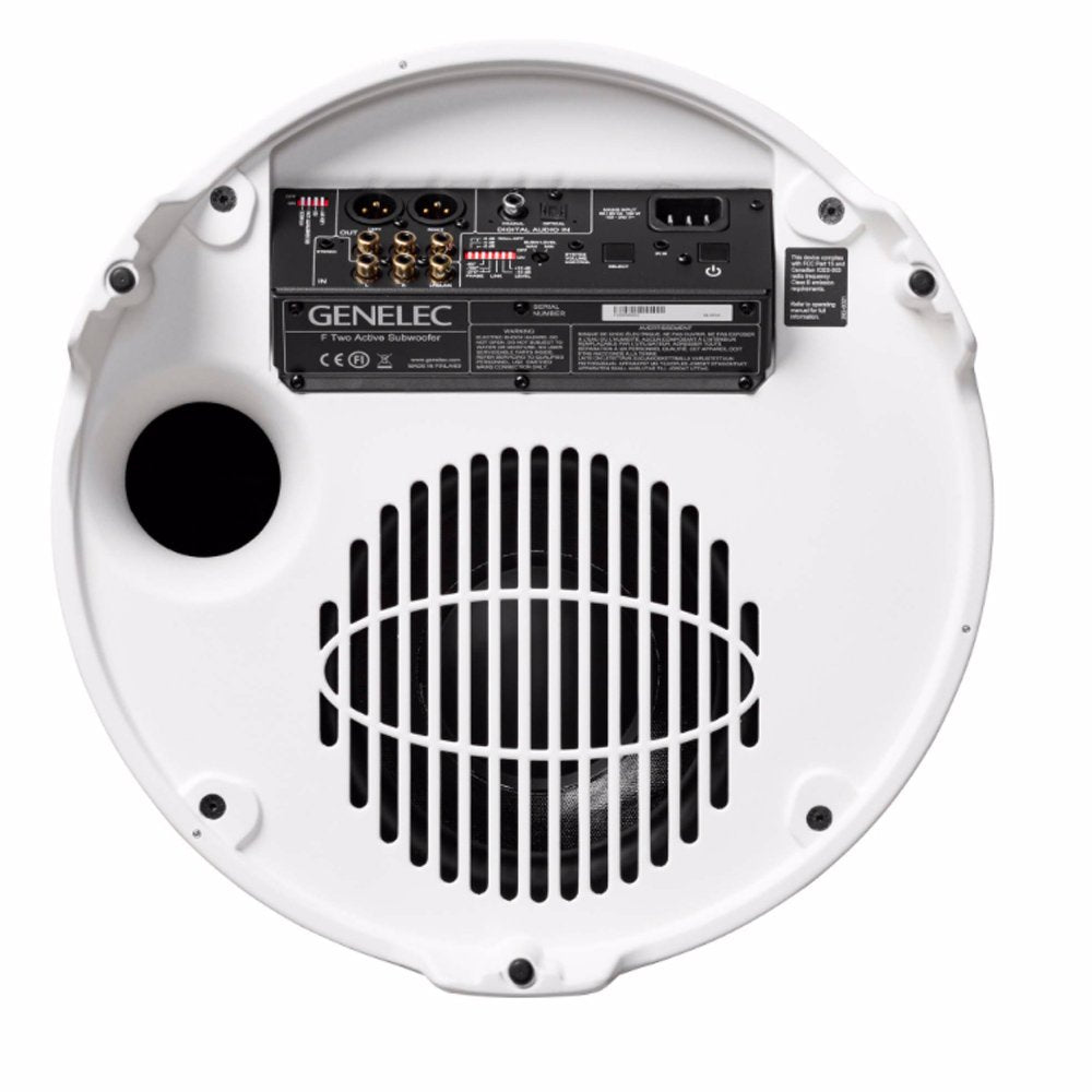F Two Active Subwoofer White - F2BWM