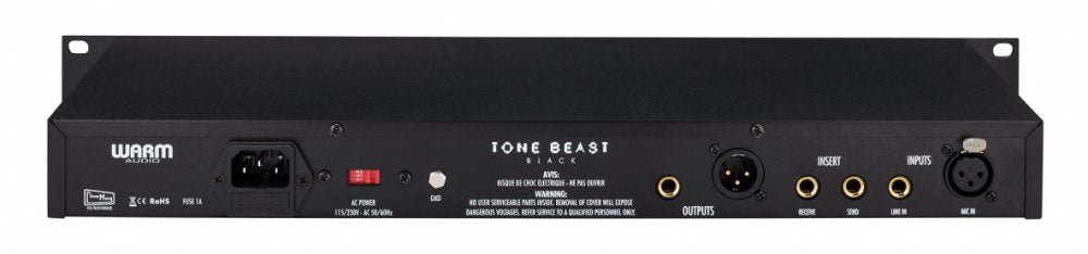Buy WARM AUDIO TB12-Black - Mono Mic-Preamps | Canada Authorized