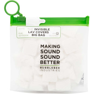 The Invisible LAV Covers Big Bag (Fur Outdoor, White)