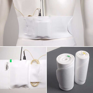 Waist Belt - Small w/ Small Pouch (White)