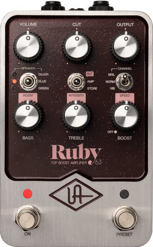UAFX Ruby 63 Top Boost Amplifier