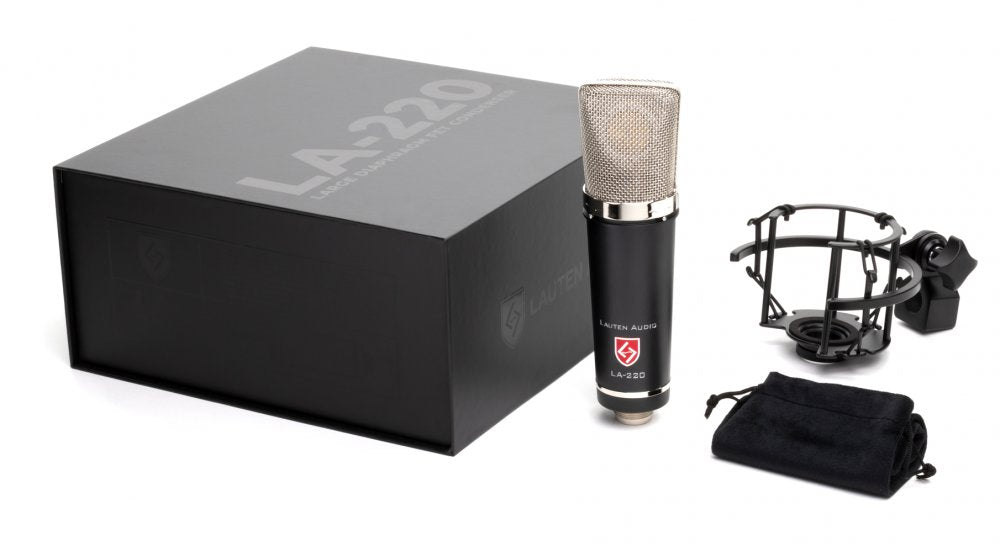Buy LAUTEN AUDIO Black LA-220 v2 - Condensor Microphones | Canada