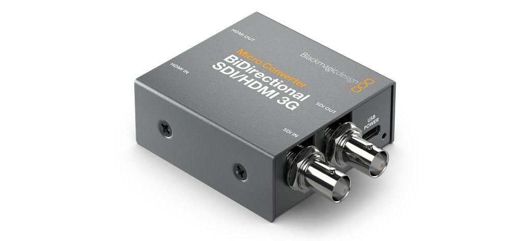 Micro convertisseur bidirect SDI/HDMI 3G avec alimentation