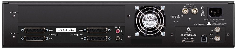 Symphony I/O MkII Pro Tools HD 16x16 SE