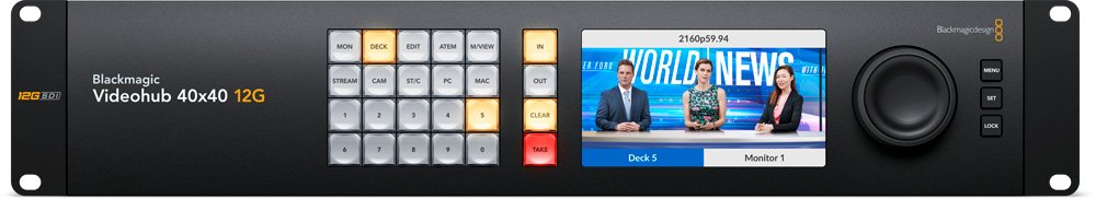 Videohub 40x40 12G
