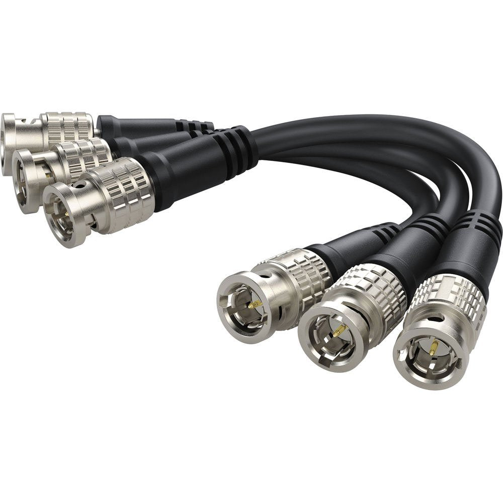 Fiber Converter Cable BNC x 3 Camera Fiber Converter