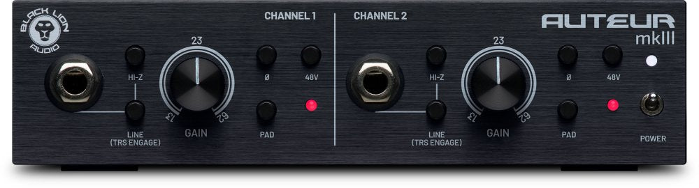 Buy BLACK LION AUDIO Auteur MKIII - Dual Mic-Preamps | Canada