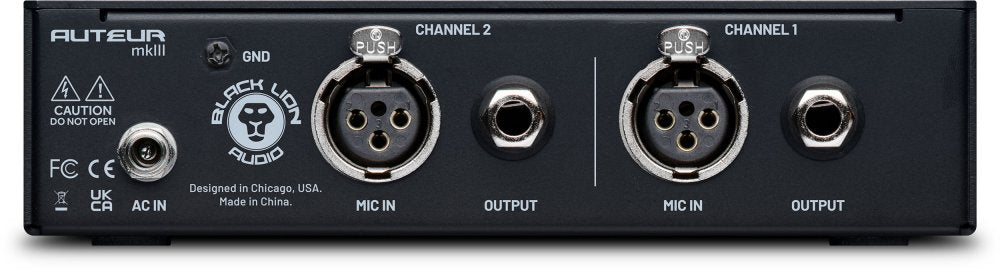 Buy BLACK LION AUDIO Auteur MKIII - Dual Mic-Preamps | Canada