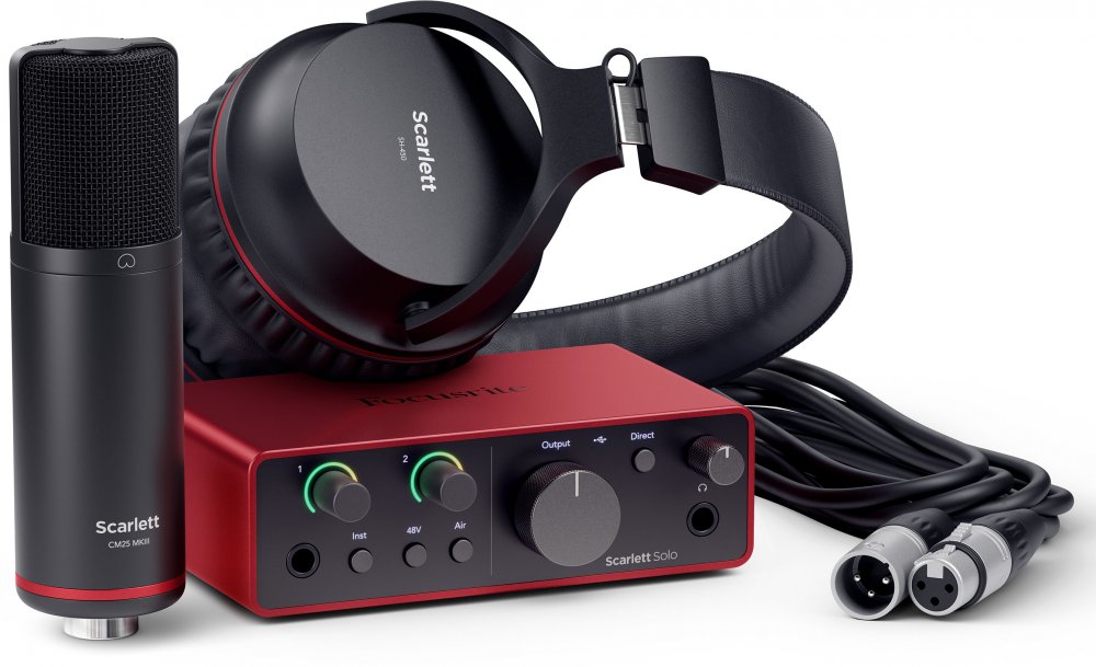 DTM・DAW Focusrite Scarlett Solo Focusrite Scarlett Solo 4th-Gen Audio Interface – Focusrite