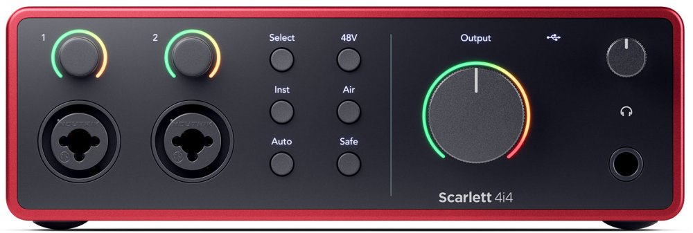 Buy FOCUSRITE Scarlett 4i4 4th Gen - USB | Canada Authorized