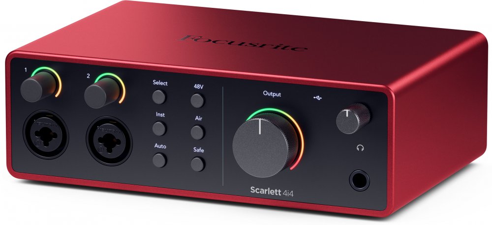 Buy FOCUSRITE Scarlett 4i4 4th Gen - USB | Canada Authorized
