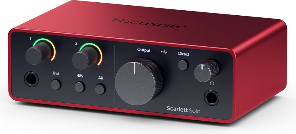 DTM・DAW Focusrite Scarlett Solo gen4 Focusrite Scarlett Solo 4th-Gen Audio Interface – Focusrite