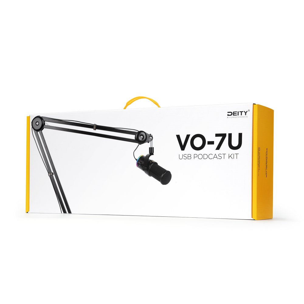 VO-7U Podcast Kit - Black Edition (USB Microphone)