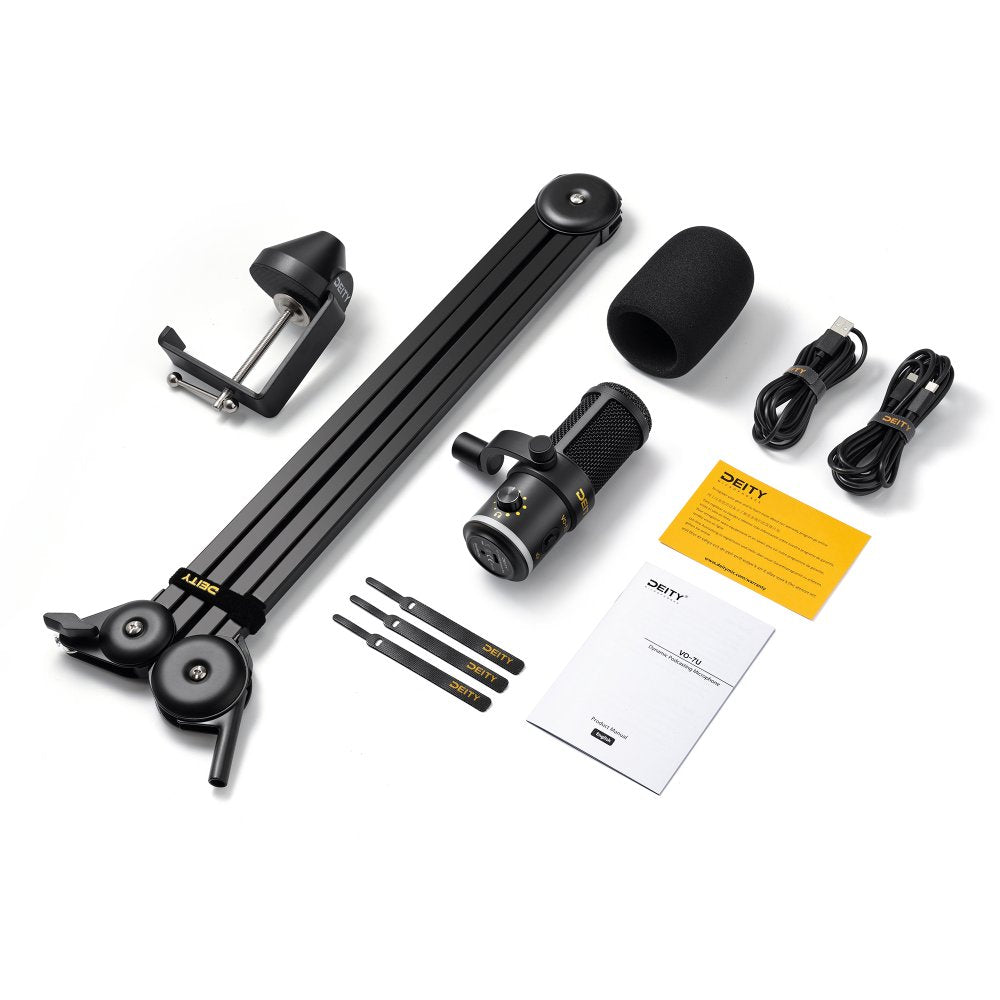 VO-7U Podcast Kit - Black Edition (USB Microphone)