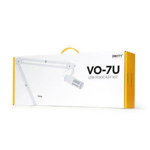 VO-7U Podcast Kit - White Edition (USB Microphone)