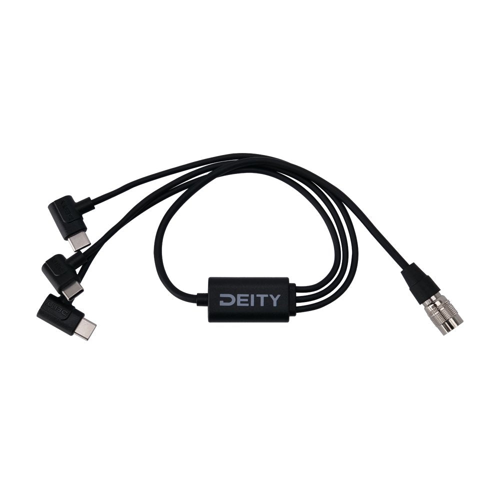 SPD-HR3U - 4-Pin Hirose to Triple USB-C
