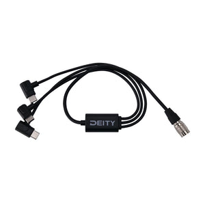 SPD-HR3U - 4-Pin Hirose to Triple USB-C