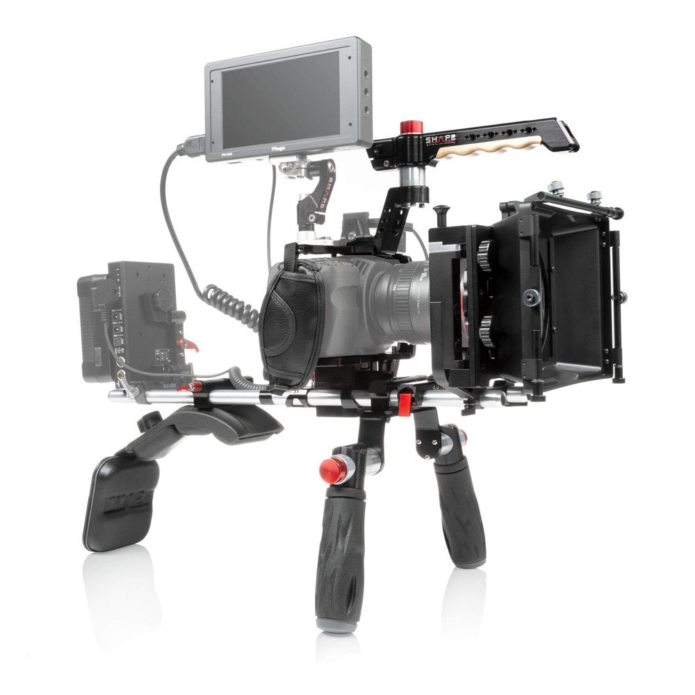 Blackmagic Pocket Cinema 4K & 6K Shoulder Mount Kit with Matte Box & Follow Focus