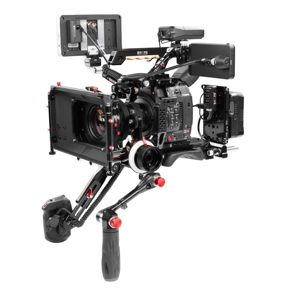 Canon C200 & C200B Cage with View Finder Bracket Arm