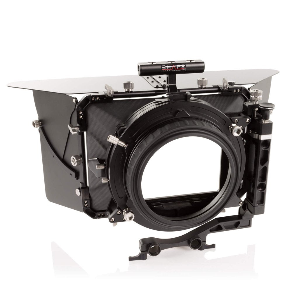 SHAPE 4 x 5.6 carbon fiber swing-away matte box 15 mm LW and 19 mm Studio rod mount
