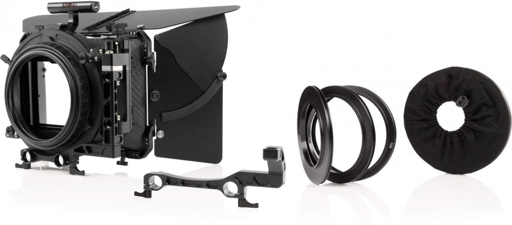 SHAPE 4 x 5.6 carbon fiber swing-away matte box 15 mm LW and 19 mm Studio rod mount