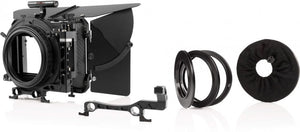 SHAPE 4 x 5.6 carbon fiber swing-away matte box 15 mm LW and 19 mm Studio rod mount