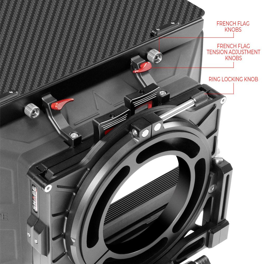 Universal VCT baseplate (BP10) with follow focus and matte box pro kit