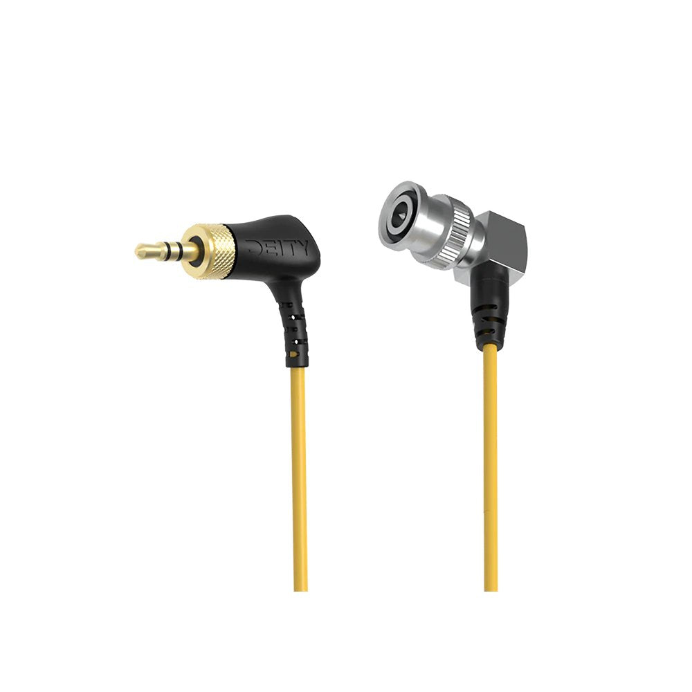 C15 Locking 3.5mm to BNC Cable (Canon, Sony, Panasonic, Blackmagic, Zoom, Zaxcom)