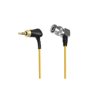 C15 Locking 3.5mm to BNC Cable (Canon, Sony, Panasonic, Blackmagic, Zoom, Zaxcom)