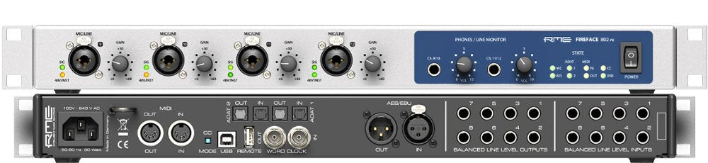 Buy RME Fireface 802 FS - USB | Canada Authorized dealer – Studio