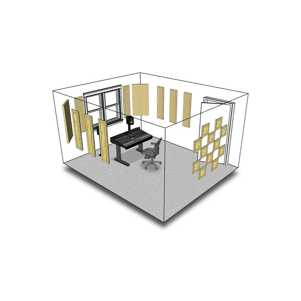 London 12 Room Kit, Paintable Absolute White