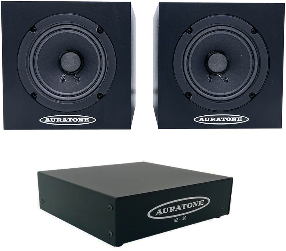 Buy AURATONE 5C Passive Black Bundle - Passive Monitors | Canada