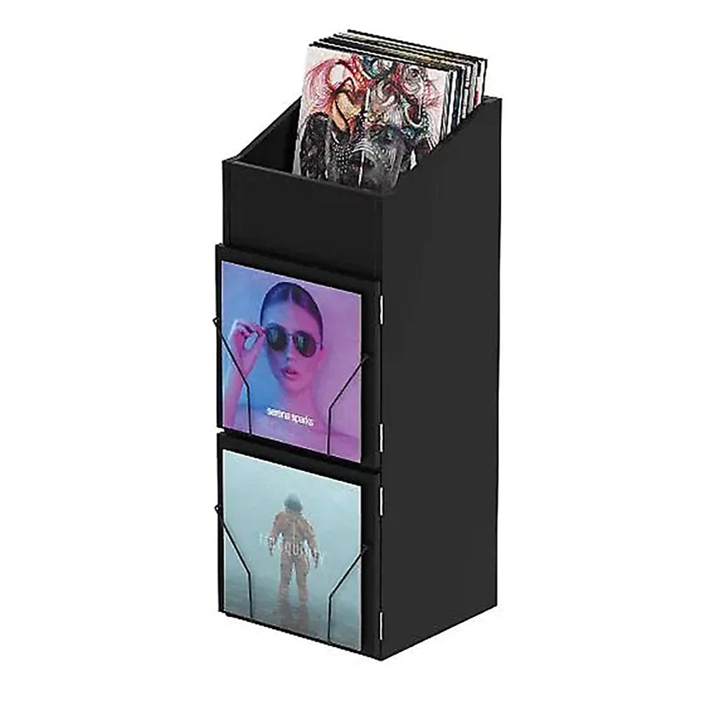 Record Box Display Door - Black