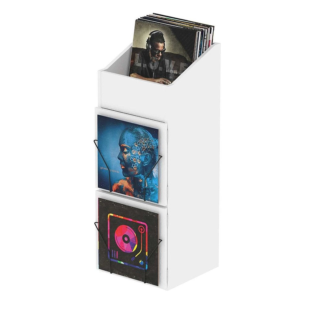 Record Box Display Door - White